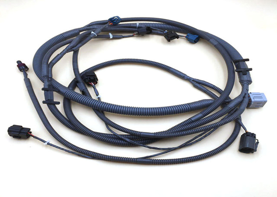 DS18B20 Sensor Wire Harness Assemblies With 5 Pin Weipu Male / Female Connector Jumper Cable