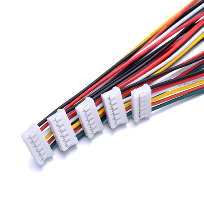 4.2mm Housing Connector Electrical Wire Harness 1.0mm / 2.0mm / 2.54mm Pitch Rainbow Color