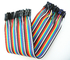 High Ductility 18 Awg Ribbon Cable , Ribbon Power Cable Silicone Protective Sleeve