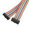 300V Rainbow Ribbon Cable Ul 1007 / Ul 1571 / Ul 1061 PVC Housing Connector For Printer