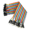 1P - 1P X 20 Pin Male To Female Rainbow Ribbon Cable Standard Voltage / Temperature Range
