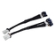 JST Molex AMP Connector Industrial Wire Harness 6.35mm Pitch AMP480700 Connector 100 % Insulation