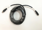 PP Bellows 4 Pin Wiring Harness , Diameter 6.0mm Cooling Fan Wiring Harness